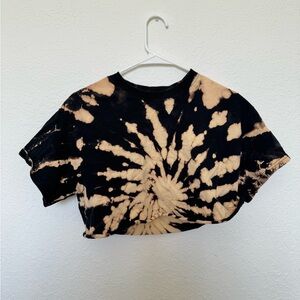 Bleached Cropped Tee